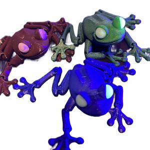 Flexi Frog Figurines Decor