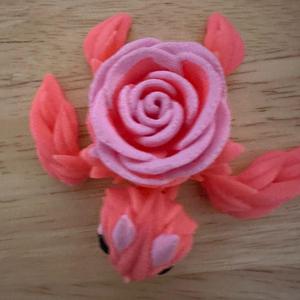 Rose Turtles Decor Ornaments