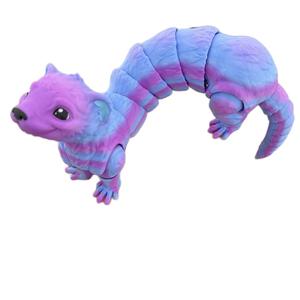 Ferret 3d printed articulating figurine decor Decoration