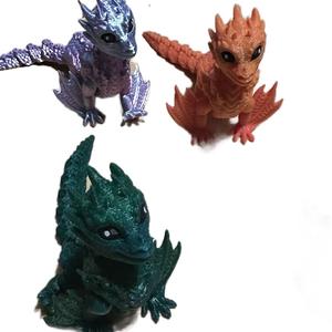 Baby Fyros wyren Dragon 3d printed articulating figurine  decor