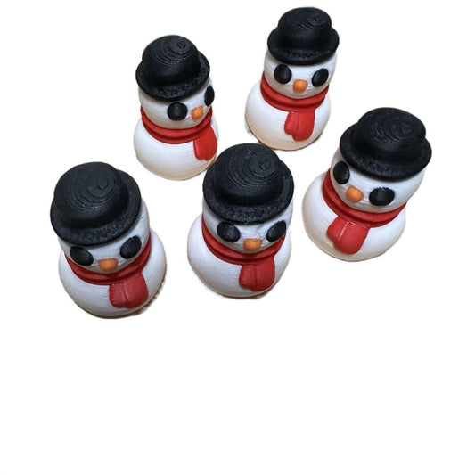 3d printed baby snowman figurine