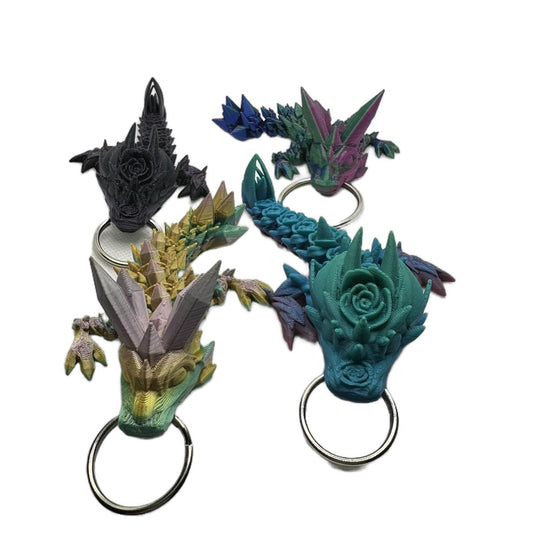 4 inch Dragon Tadling Keychains