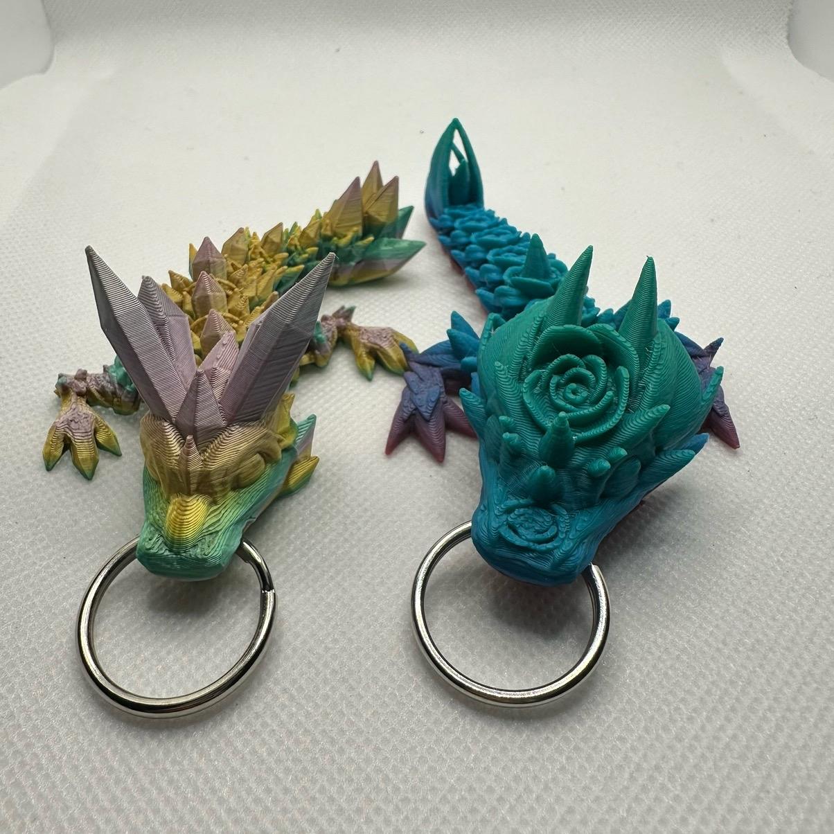 4 inch Dragon Tadling Keychains