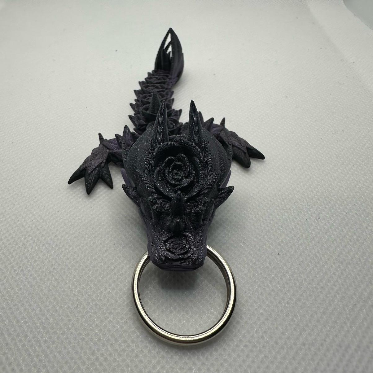 4 inch Dragon Tadling Keychains