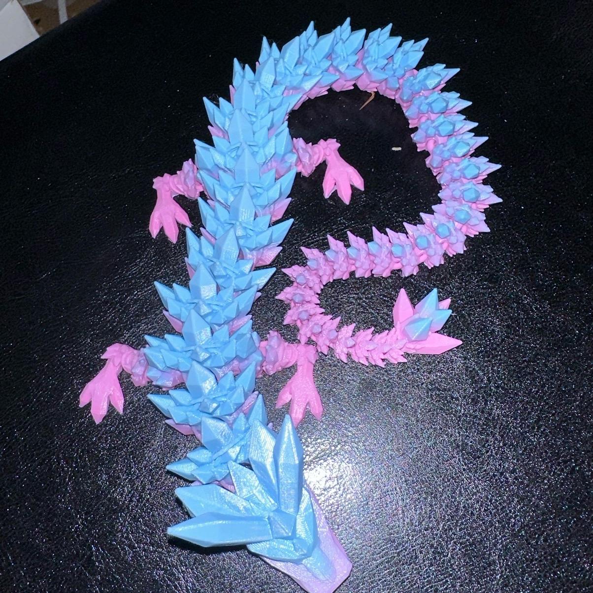 20 inch Crystal dragon