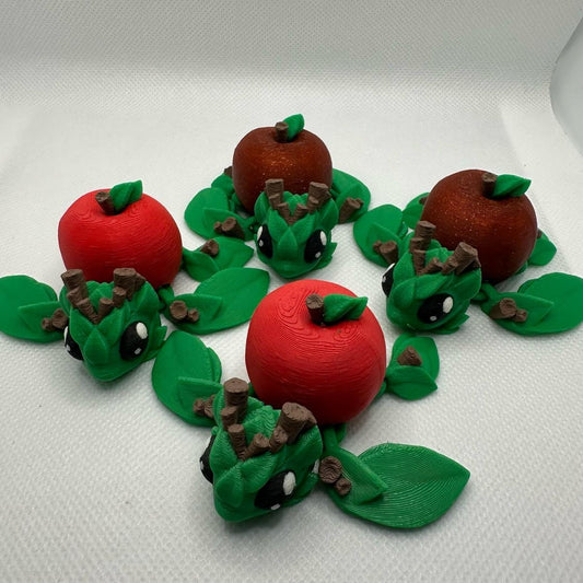 3D Printed Apple Turtles